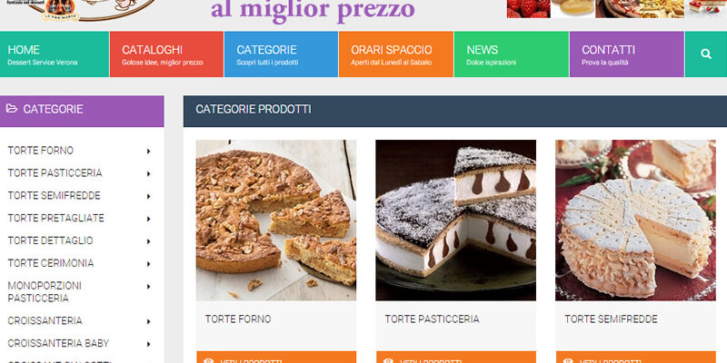 b2b realizzato per dessert verona