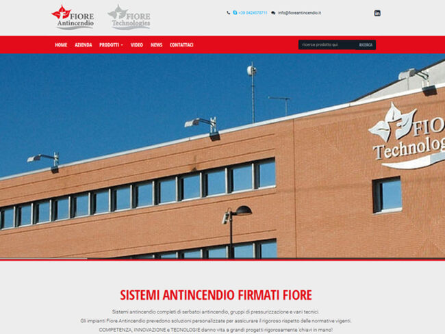 sito web catalogo serbatoi fiore antincendio